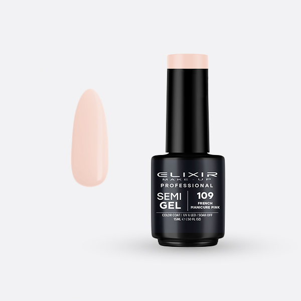 109 Fr.Man.Pink Semi GelColor ELIXIR 15ml