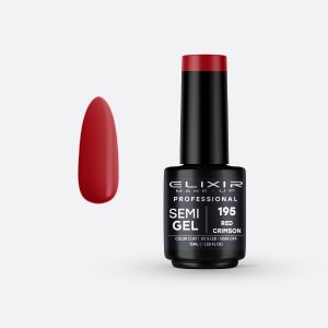 195 SemiGel Color Red Crimson ELIXIR 15ml