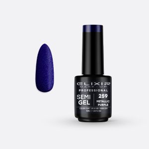 259 SemiGel Color Metallic Purple ELIXIR 15ml
