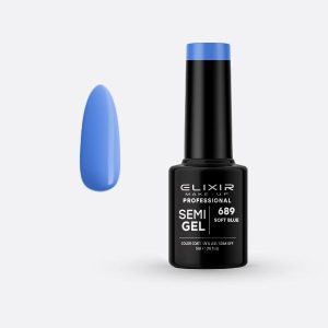 689 SemiGel Color Soft Blue ELIXIR 5ml