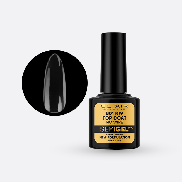 801NW ELIXIR TOP Coat No Wipe 8ml - Image 2