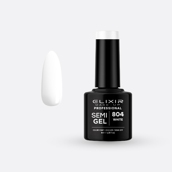 804 White Semi Gel ELIXIR 8ml