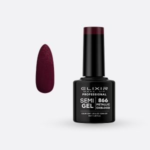 866 SemiGel Metallic Oxblood ELIXIR 8ml