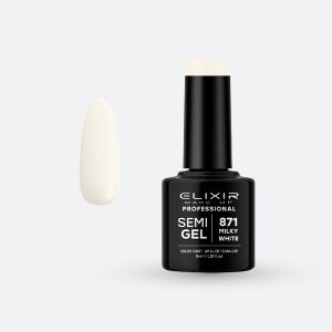 871 SemiGel Milky White ELIXIR 8ml