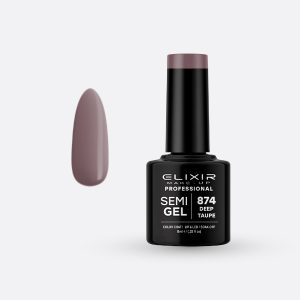 874 SemiGel Deep Taupe ELIXIR 8ml