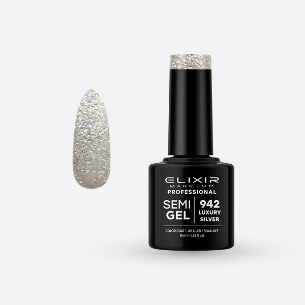 942 SemiGel Luxury Silver ELIXIR 8ml