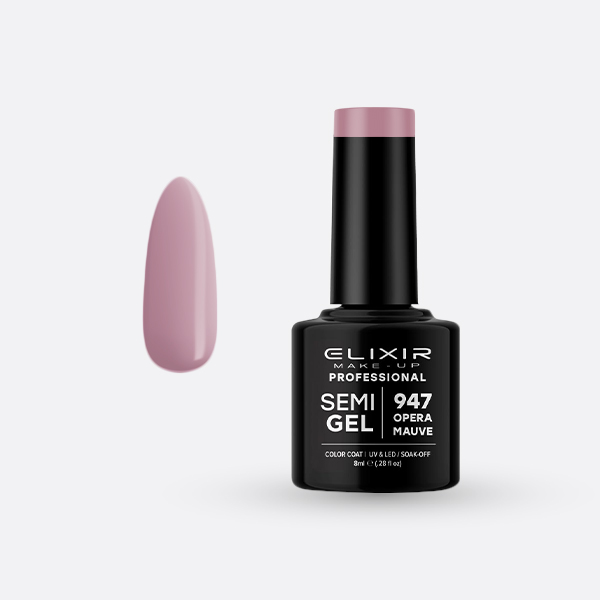 947 SemiGel Opera Mauve ELIXIR 8ml