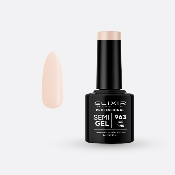 963 SemiGel Ice Pink ELIXIR 8ml