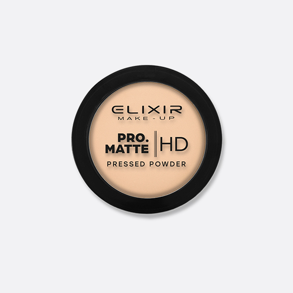 PRO. MATTE PRESSED POWDER HD - #207 (LIGHT BROWN)