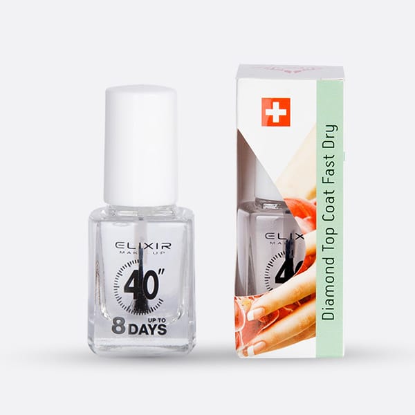 ELIXIR Nail Care – Diamond Top Coat Fast Dry #867