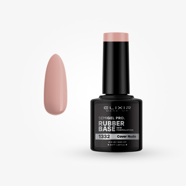 Rubber Base 8ml – #1332 (Cover Nude)