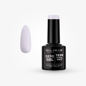 SemiGel ELIXIR #1339 Floral white