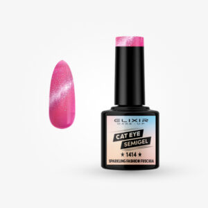 SemiGel ELIXIR #1414 Sparkling fashion fuschia