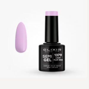 SemiGel ELIXIR #1379 Light Plum Web
